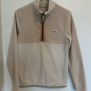 Cotopaxi Women’s Tan Zip-Up Sweater